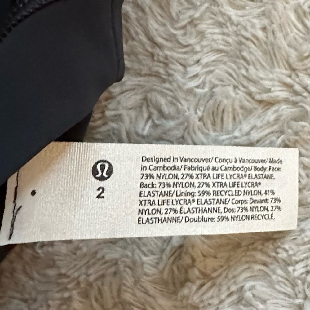 Lululemon Zip-Back Paddle Suit in Obsidian NWT - Picture 11 of 11